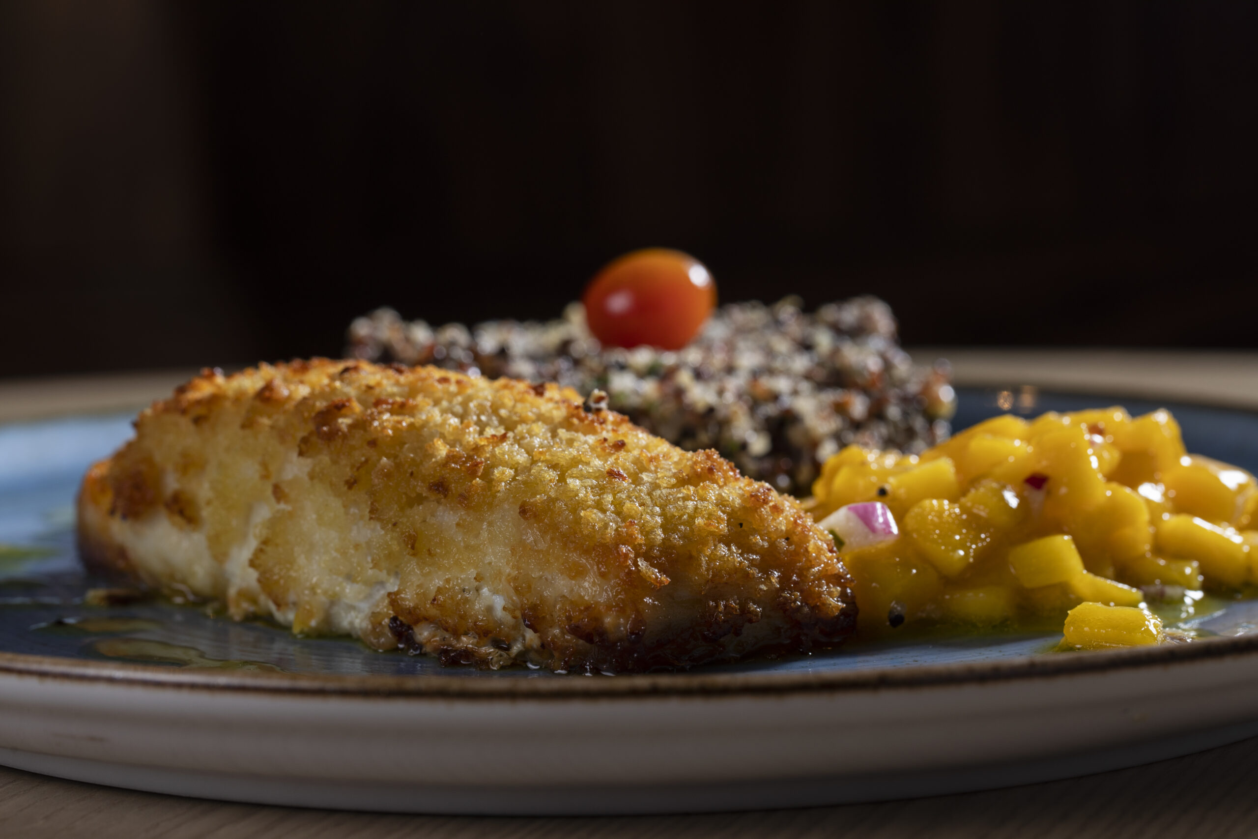 PESCADA COM TRILOGIA DE QUINOA